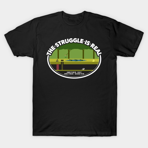 Pitfall - The Struggle is Real (Activision) T-Shirt by Chewbaccadoll